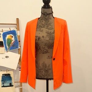 Sans Souci Bright Orange Blazer